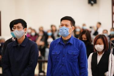 Các bị cáo tại tòa