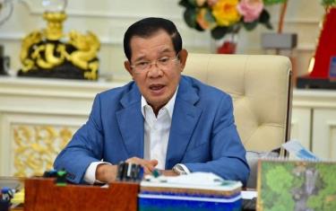 Thủ tướng Campuchia Samdech Techo Hun Sen.