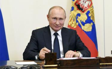 Tổng thống Nga Vladimir Putin.