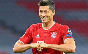 Lewandowski trải qua năm 2020 vô cùng ấn tượng trong màu áo Bayern.