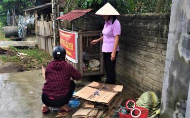 “Ngôi nhà xanh” của Chi hội Phụ nữ thôn Cầu Khai, xã Mậu Đông.