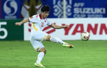 Công Phượng là người ghi bàn đầu tiên cho Việt Nam tại AFF. (Nguồn: Getty)