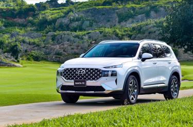 Santa Fe trở thành mẫu xe bán chạy nhất của Hyundai trong tháng 11/2021.