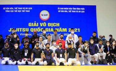 Bình Dương nắm giữ vị thế độc tôn ở nội dung Newaza tại Giải Vô địch Jujitsu quốc gia 2021.