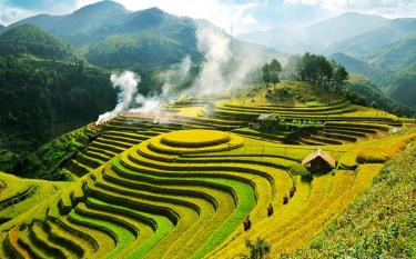 Nấc thang no ấm. (Ảnh: Tuấn Vũ)