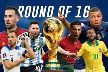 16 đội bóng góp mặt tại vòng 1/8 World Cup 2022 đã được xác định