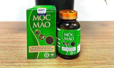 Thực phẩm bảo vệ sức khỏe Mộc Mao vi phạm quảng cáo.