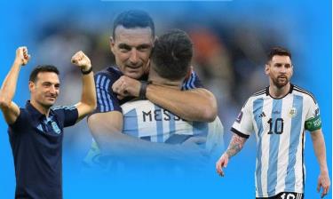 HLV Scaloni muốn ĐT Argentina làm tất cả vì Messi.