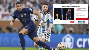 Hơn 200 nghìn dafabet ký đơn yêu cầu đá lại chung kết World Cup 2022.
