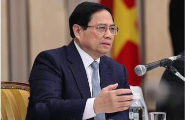 Thủ tướng Phạm Minh Chính nêu nhiều yếu tố nền tảng cho thấy các doanh nghiệp có thể yên tâm khi đầu tư vào Việt Nam