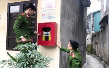 Thành phố Yên Bái hiện đang duy trì 109 điểm chữa cháy công cộng, 24 tổ liên gia an toàn phòng cháy, chữa cháy