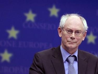 Ông Herman Van Rompuy, Chủ tịch Hội đồng EU.