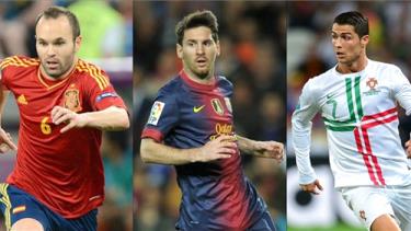 Messi quá vượt trội so với 2 đối thủ còn lại.