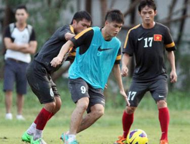 Nhiều cầu thủ dự AFF Cup 2012 có mặt ở đợt tập trung lần này.