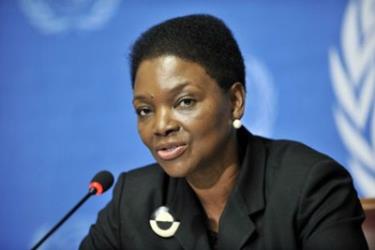 Phó Tổng thư ký Liên hợp quốc Valerie Amos.