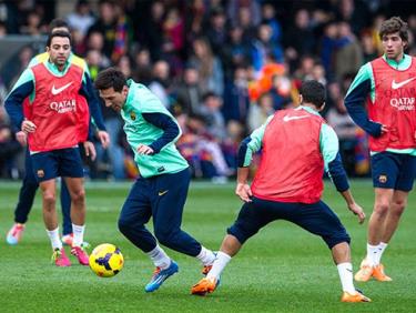 Messi đá tốt trong lần đầu tiên trở lại Barca sau hai tháng nghỉ chấn thương.
