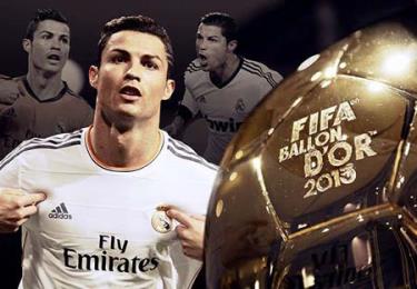 C.Ronaldo đang là ứng cử viên số 1 cho danh hiệu Quả bóng vàng
