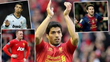 Suarez đang vượt qua tất cả các tiền đạo hàng đầu châu Âu về hiệu suất ghi bàn.