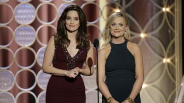 Hai người dẫn chương trình Quả cầu Vàng- Tina Fey và Amy Poehler