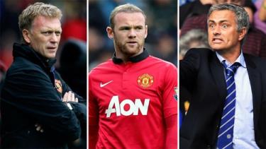 Mourinho (phải) luôn có những chiêu trò trước các trận đấu lớn. Ảnh: ESPN.