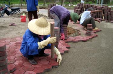 Chỉnh trang đô thị thành phố Yên Bái. (Ảnh minh họa)