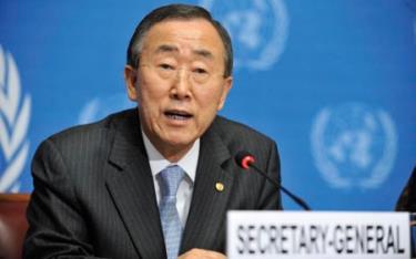 Tổng Thư ký Liên Hợp Quốc Ban Ki-moon.