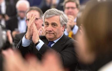 Tân Chủ tịch Nghị viện châu Âu Antonio Tajani.