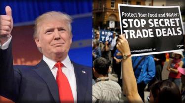 Ông Trump từng tuyên bố sẽ hủy bỏ TTP ngay trong ngày đầu tiên nhậm chứ.
