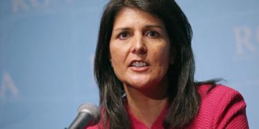 Bà Nikki Haley.