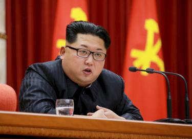 Nhà lãnh đạo Triều Tiên Kim Jong-un.