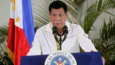 Tổng thống Rodrigo Duterte.