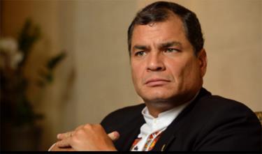 Cựu Tổng thống Ecuador Rafael Correa.