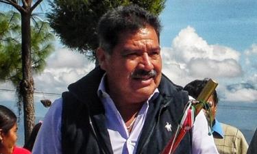 Alejandro Aparicio Santiago, tân thị trưởng thành phố Tlaxiaco, bang Oaxaca, Mexico.