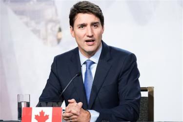 Thủ tướng Canada Justin Trudeau.