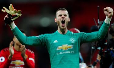 De Gea tỏa sáng, góp phần giúp Man Utd thắng Tottenham 1-0.