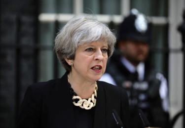 Thủ tướng Anh Theresa May.