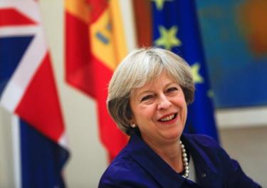 Thủ tướng Anh Theresa May.