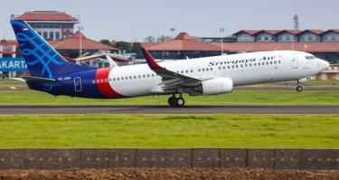 Một máy bay của của hãng hàng không Sriwijaya Air