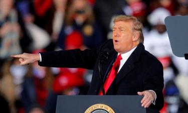 Tổng thống Mỹ Donald Trump tại cuộc vận động ở bang Georgia hôm 4/1.