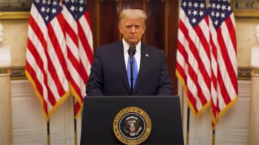 Tổng thống Mỹ Donald Trump phát biểu tạm biệt trước khi kết thúc nhiệm kỳ