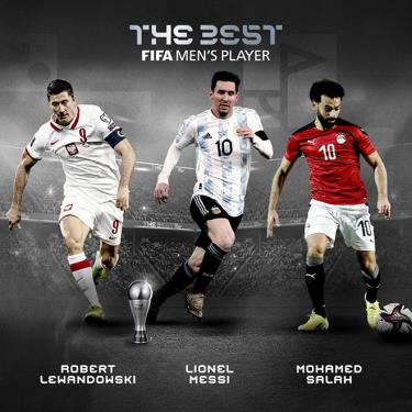 Top 3 ứng viên cho danh hiệu The Best 2021.