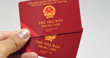 Quy định mới về cấp, đổi, cấp lại và thu hồi thẻ nhà báo.