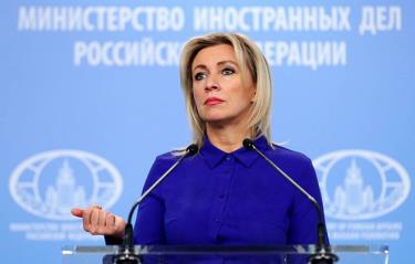 Người phát ngôn Bộ Ngoại giao Nga Maria Zakharova.