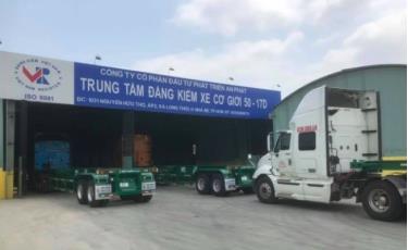 Trung tâm đăng kiểm 50-17D là một trong những trung tâm đăng kiểm bị Công an TP.HCM khám xét.