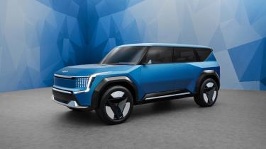 Kia EV9 khi hoàn thiện sẽ có thiết kế khác không nhiều bản concept