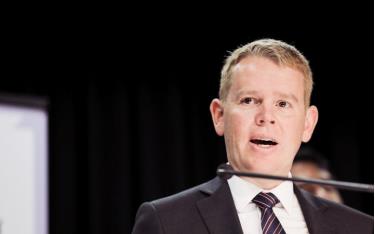 Chris Hipkins được cho là ứng viên sáng giá nhất thay bà Ardern.