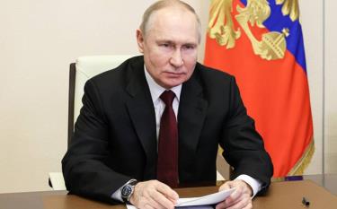 Tổng thống Nga Vladimir Putin.