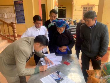 59 hộ dân trên địa bàn xã Lao Chải được nhận hỗ trợ.