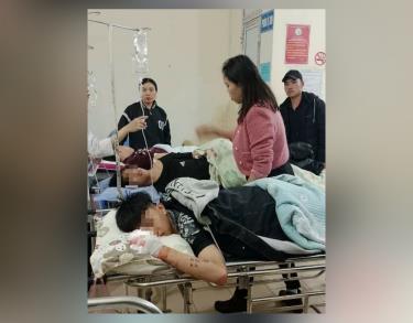 dafabet nạn nhân vào viện điều trị với mức độ thương tích khác nhau.