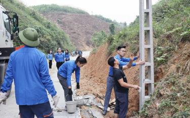 Thành đoàn Yên Bái thực hiện công trình 